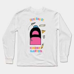 First Day Of Kindergarten Long Sleeve T-Shirt